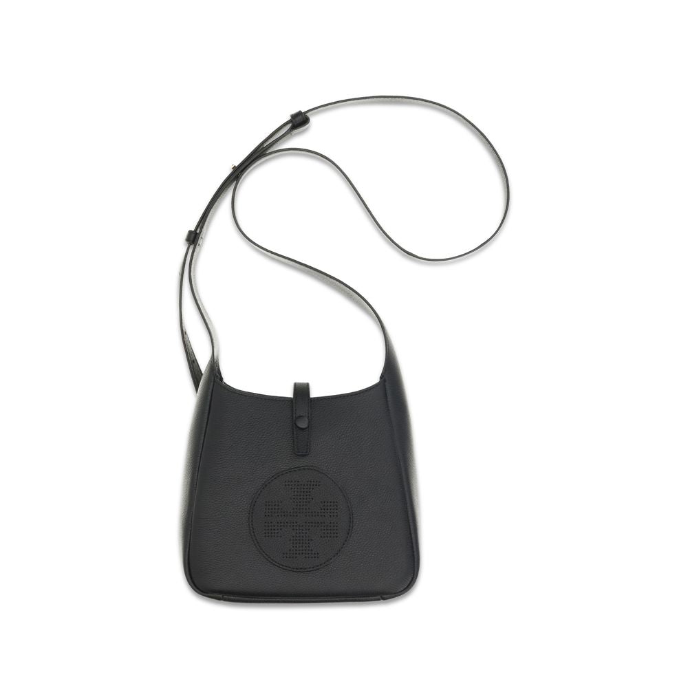 Tory Burch Black Calf Leather Bos Taurus Shoulder Bag Tory Burch