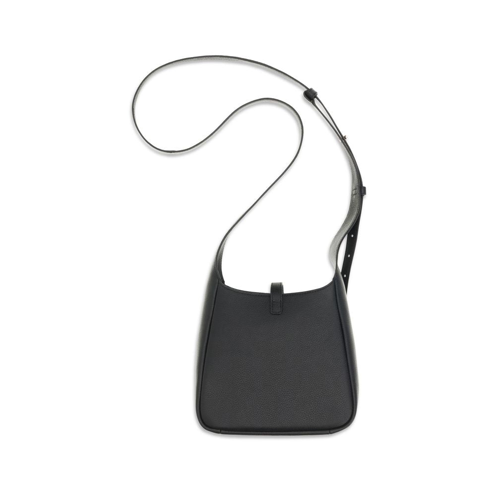 Tory Burch Black Calf Leather Bos Taurus Shoulder Bag Tory Burch