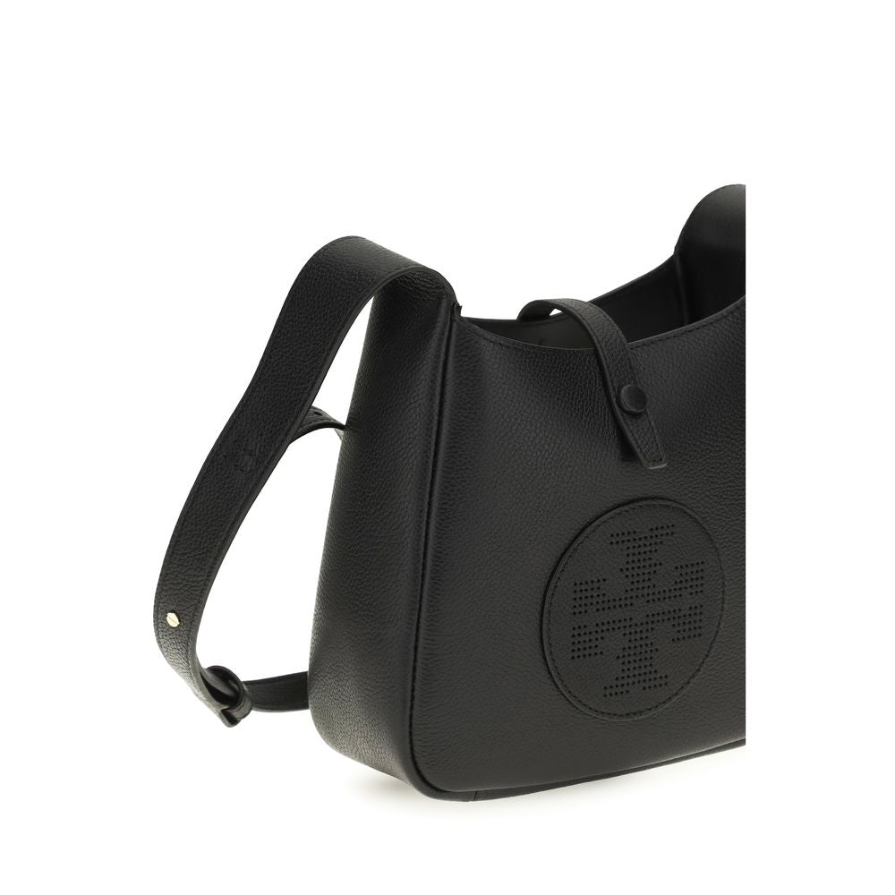 Tory Burch Black Calf Leather Bos Taurus Shoulder Bag Tory Burch