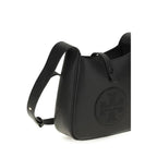Tory Burch Black Calf Leather Bos Taurus Shoulder Bag Tory Burch