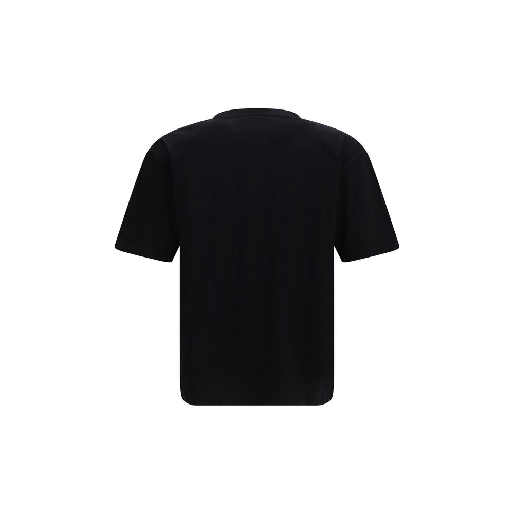 Valentino Black Cotton T-Shirt Valentino