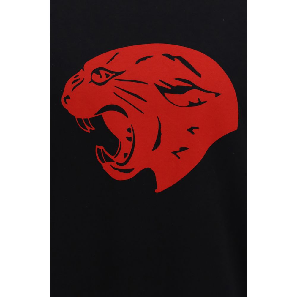 Valentino Black Cotton T-Shirt Valentino