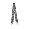 Valentino Garavani Blue Silk Scarf