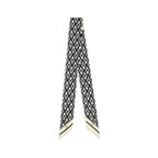 Valentino Garavani Blue Silk Scarf