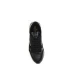 Valentino Garavani Black Polyester Athletic Sneakers
