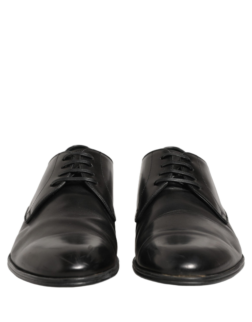 Dolce & Gabbana Dress Black Leather Lace Up Derby Shoes Dolce & Gabbana