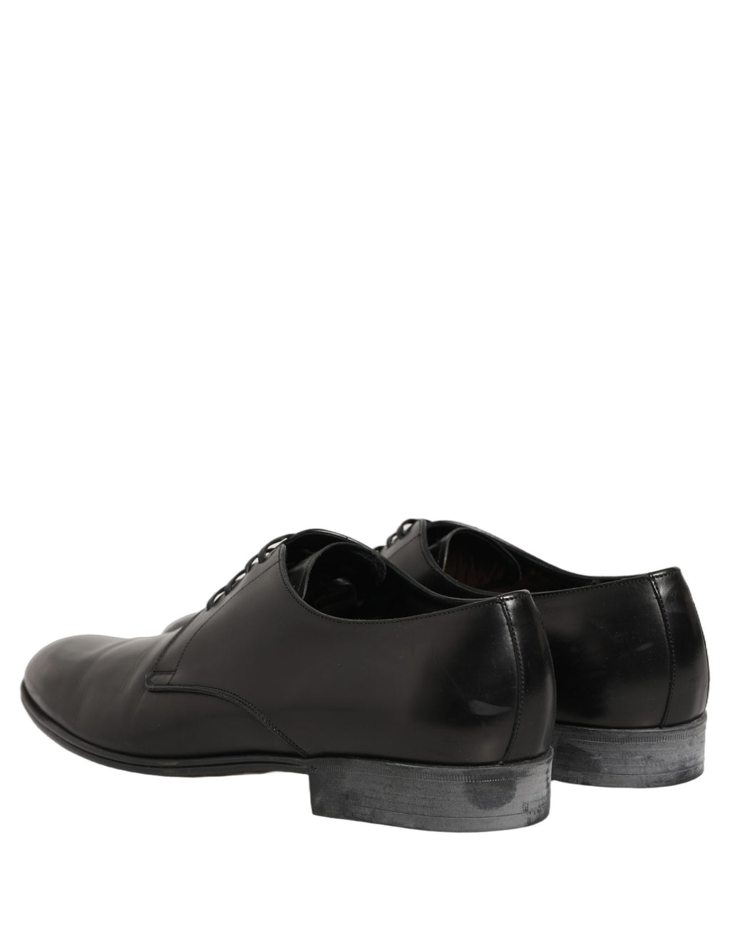 Dolce & Gabbana Dress Black Leather Lace Up Derby Shoes Dolce & Gabbana