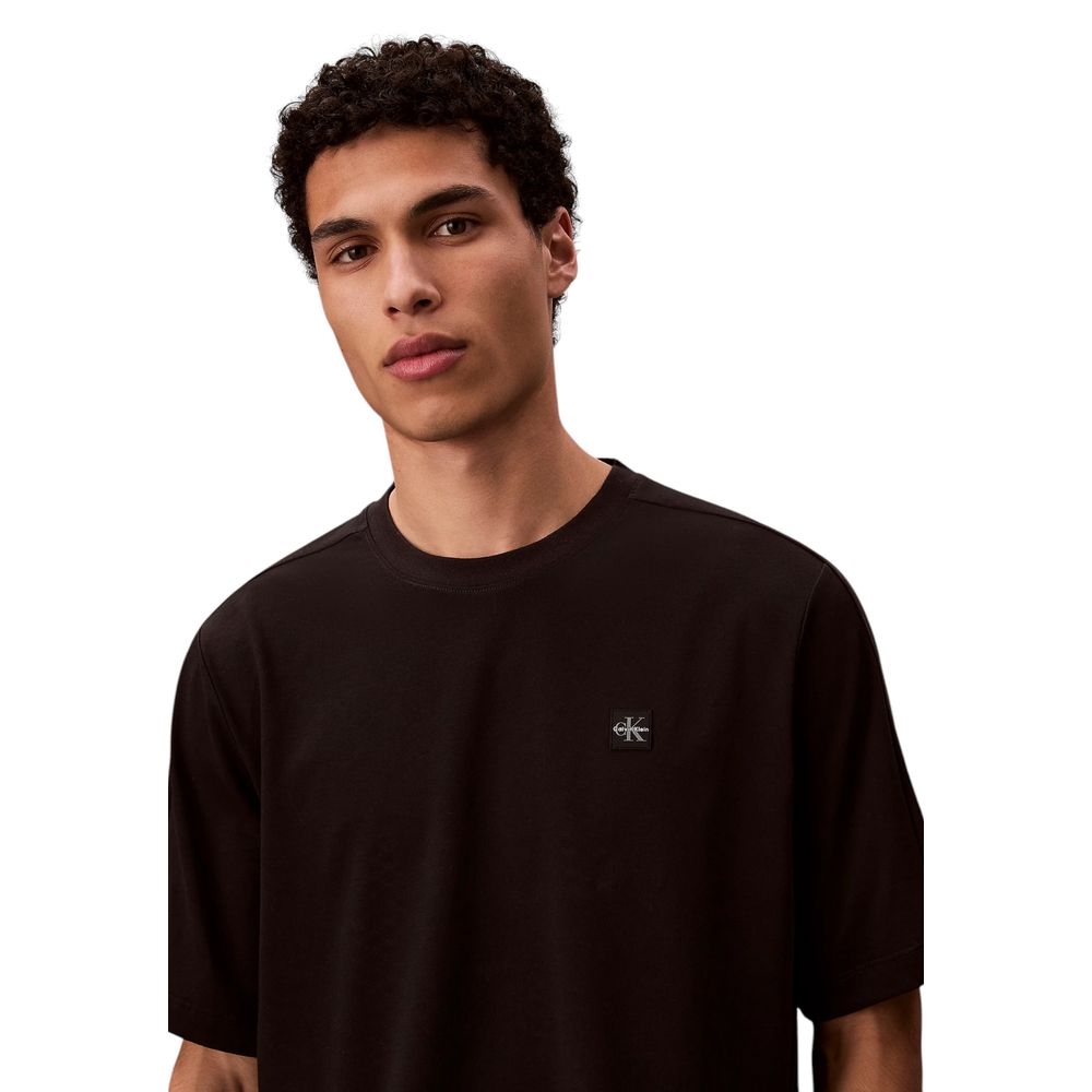 Calvin Klein Sport Black Cotton T-Shirt Calvin Klein Sport