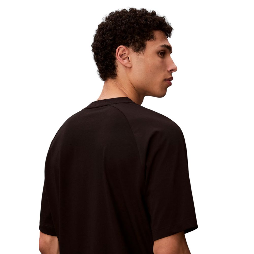 Calvin Klein Sport Black Cotton T-Shirt Calvin Klein Sport