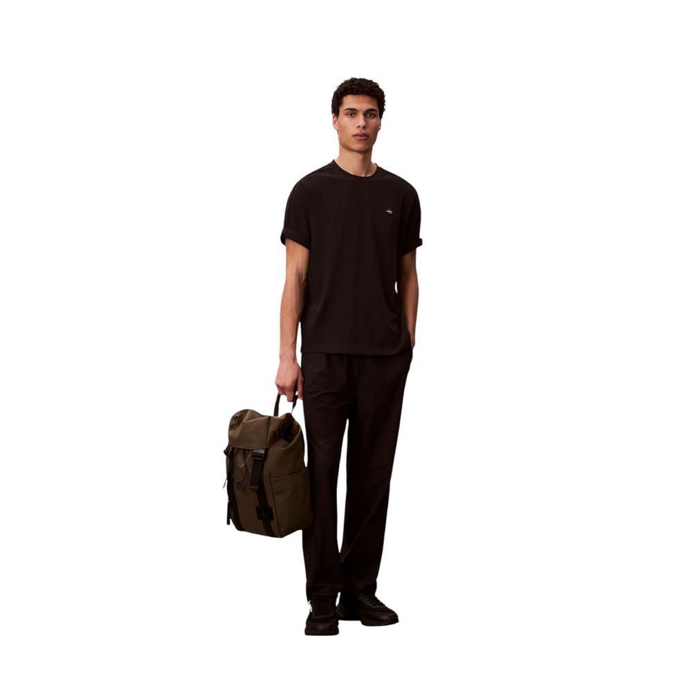 Calvin Klein Sport Black Cotton T-Shirt Calvin Klein Sport