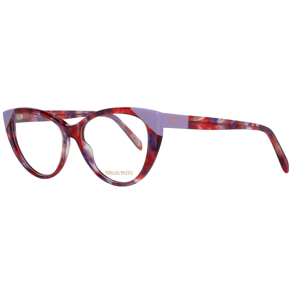 Emilio Pucci Purple Plastic Glasses Frames