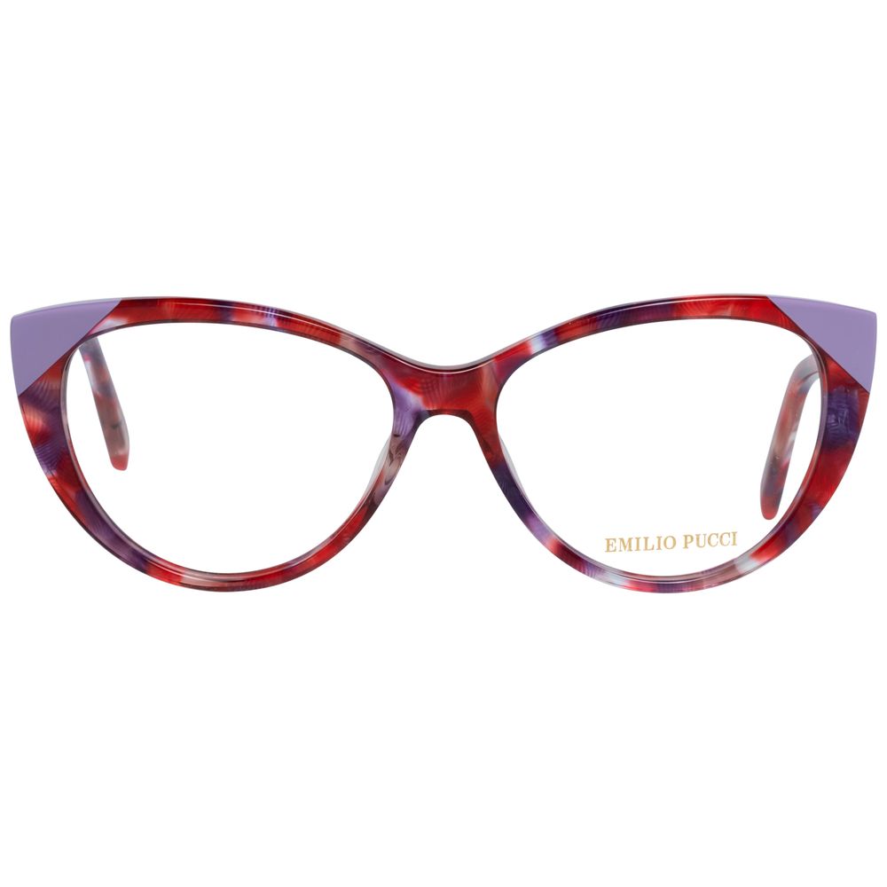 Emilio Pucci Purple Plastic Glasses Frames