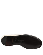 Dolce & Gabbana White Fur Shearling Men Dress Loafers Shoes