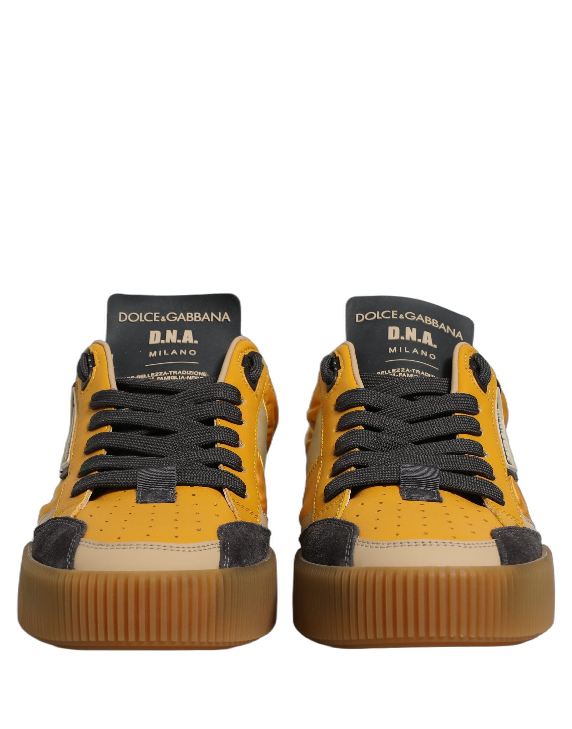 Dolce & Gabbana Multicolor MIAMI Low Top Men Sneakers Shoes Dolce & Gabbana