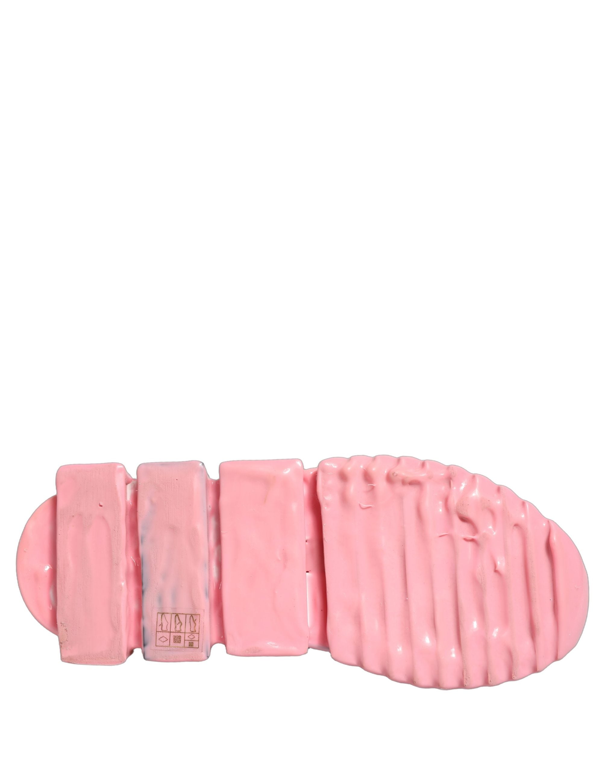 Dolce & Gabbana Pink Slip On Low Top Sorrento Sneakers Shoes Dolce & Gabbana