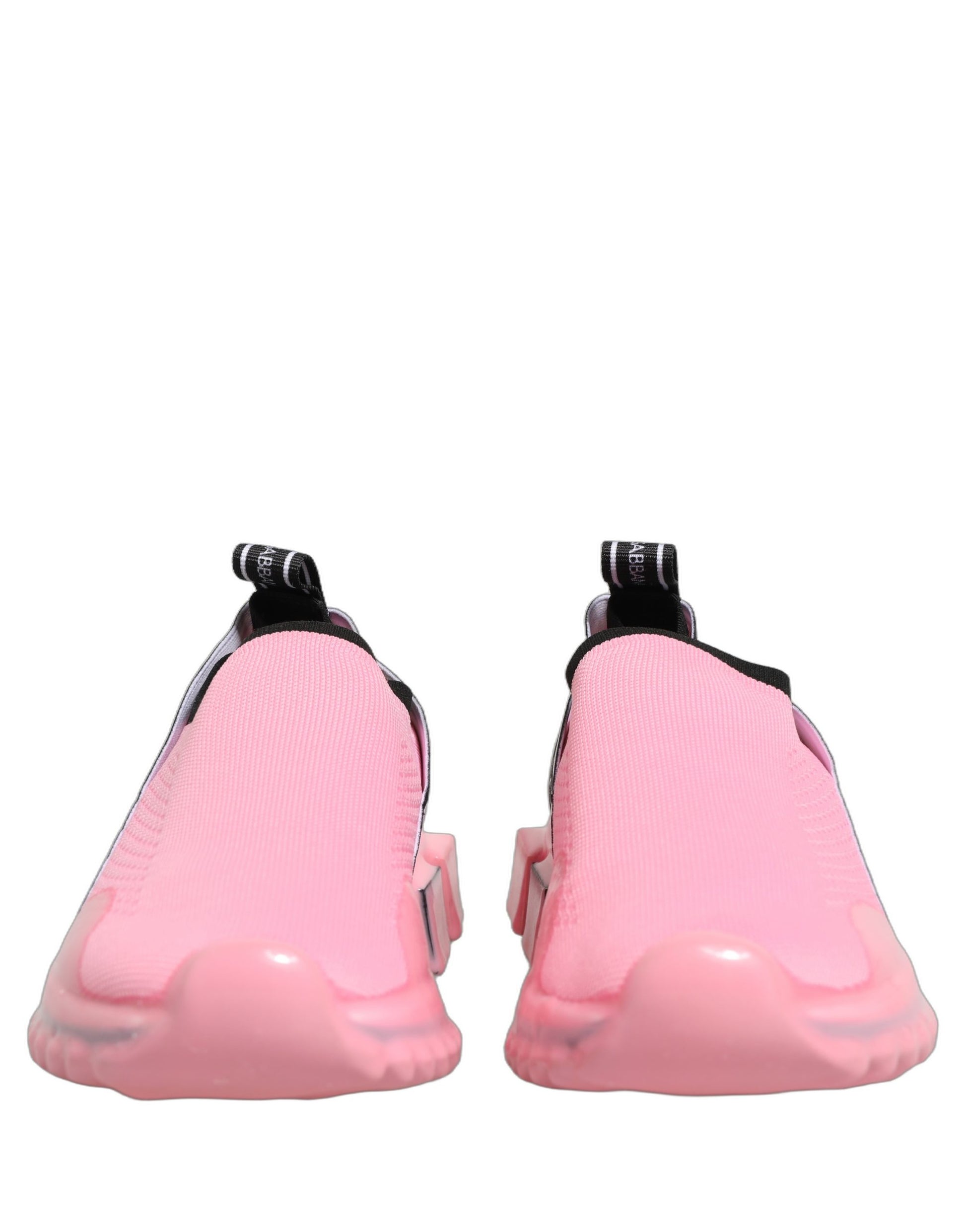 Dolce & Gabbana Pink Slip On Low Top Sorrento Sneakers Shoes Dolce & Gabbana
