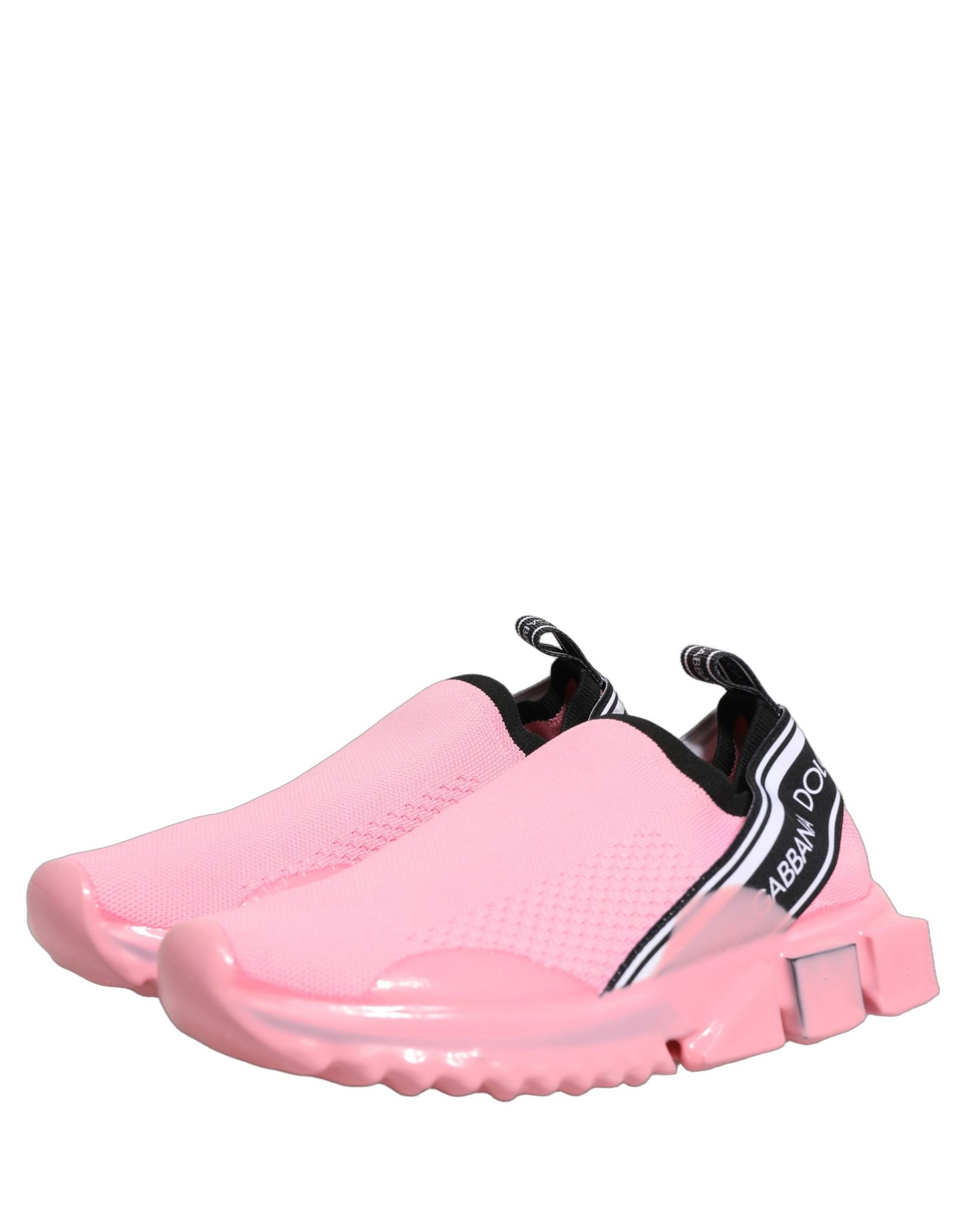 Dolce & Gabbana Pink Slip On Low Top Sorrento Sneakers Shoes Dolce & Gabbana