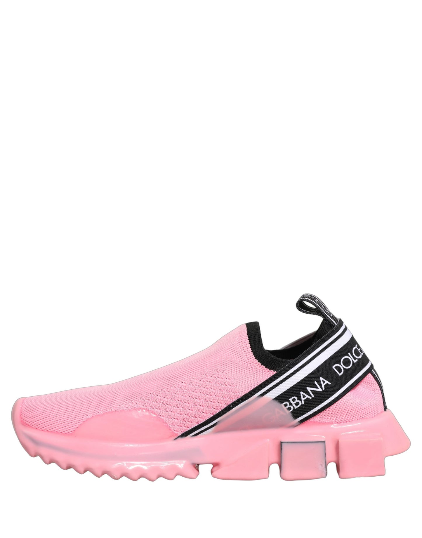 Dolce & Gabbana Pink Slip On Low Top Sorrento Sneakers Shoes Dolce & Gabbana