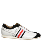 Dolce & Gabbana Black White Leather Suede Low Top Sneakers Shoes Dolce & Gabbana