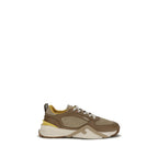 Fendi multicolor calf leather Bos Taurus athletic sneakers with stylish design and vibrant color accents.