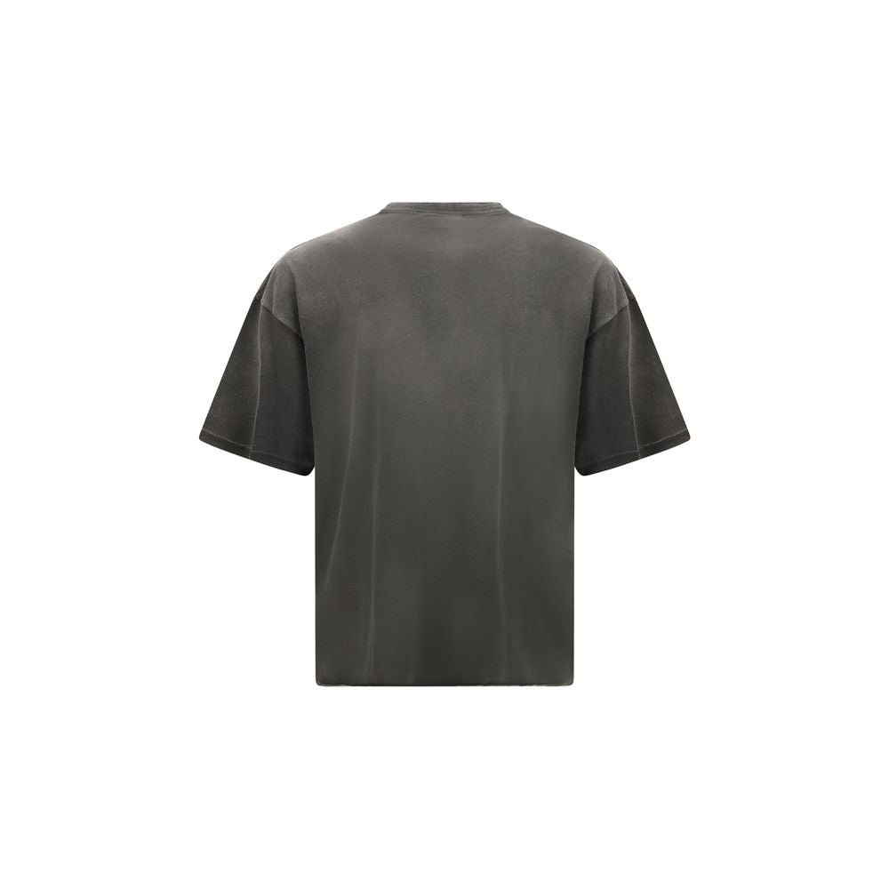 Represent Gray Cotton T-Shirt Represent