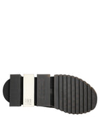 Dolce & Gabbana Black White Sorrento Slip-On Logo Sneakers Shoes Dolce & Gabbana