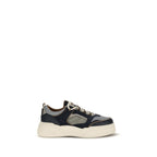 Fendi Multicolor Calf Leather Bos Taurus Athletic Sneakers Fendi