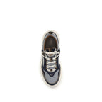Fendi Multicolor Calf Leather Bos Taurus Athletic Sneakers Fendi
