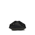 Alexander McQueen Black Calf Leather Bos Taurus Clutch Bag Alexander McQueen