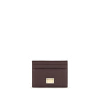 Dolce & Gabbana Brown Calf Leather Bos Taurus Wallet Dolce & Gabbana