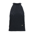 Balmain Black Wool Oves Aries Sleeveles T-Shirt Balmain