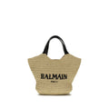 Balmain Beige Viscose Shoulder Bag - Eljoys Fashion 