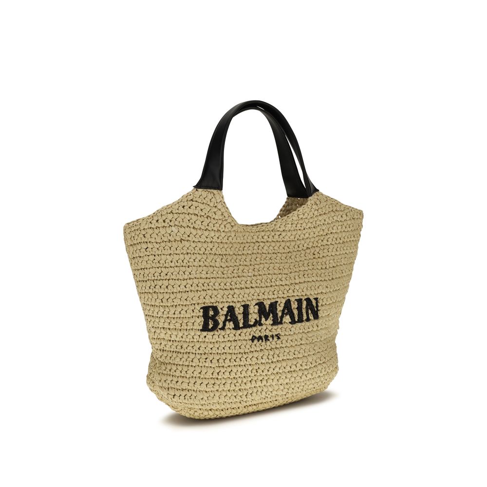 Balmain Beige Viscose Shoulder Bag Balmain