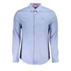 Tommy Hilfiger Azure Cotton Men's Shirt