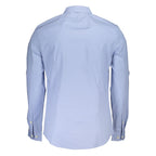 Tommy Hilfiger Azure Cotton Men's Shirt