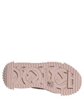 Dolce & Gabbana Pink Lace NS1 Low Top Sneaker Sports Shoes Dolce & Gabbana