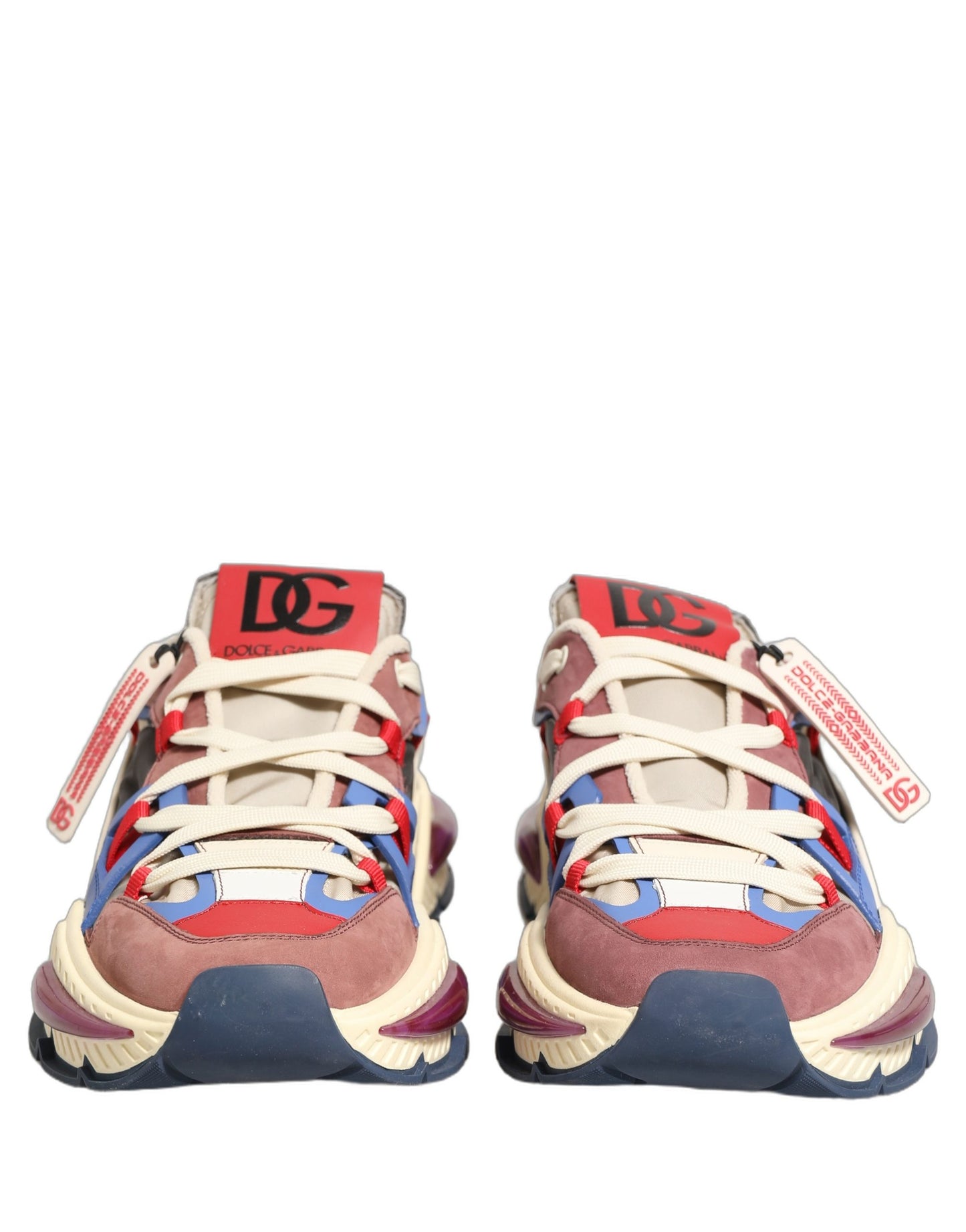 Dolce & Gabbana Multicolor Low Top Airmaster Sneakers Shoes Dolce & Gabbana