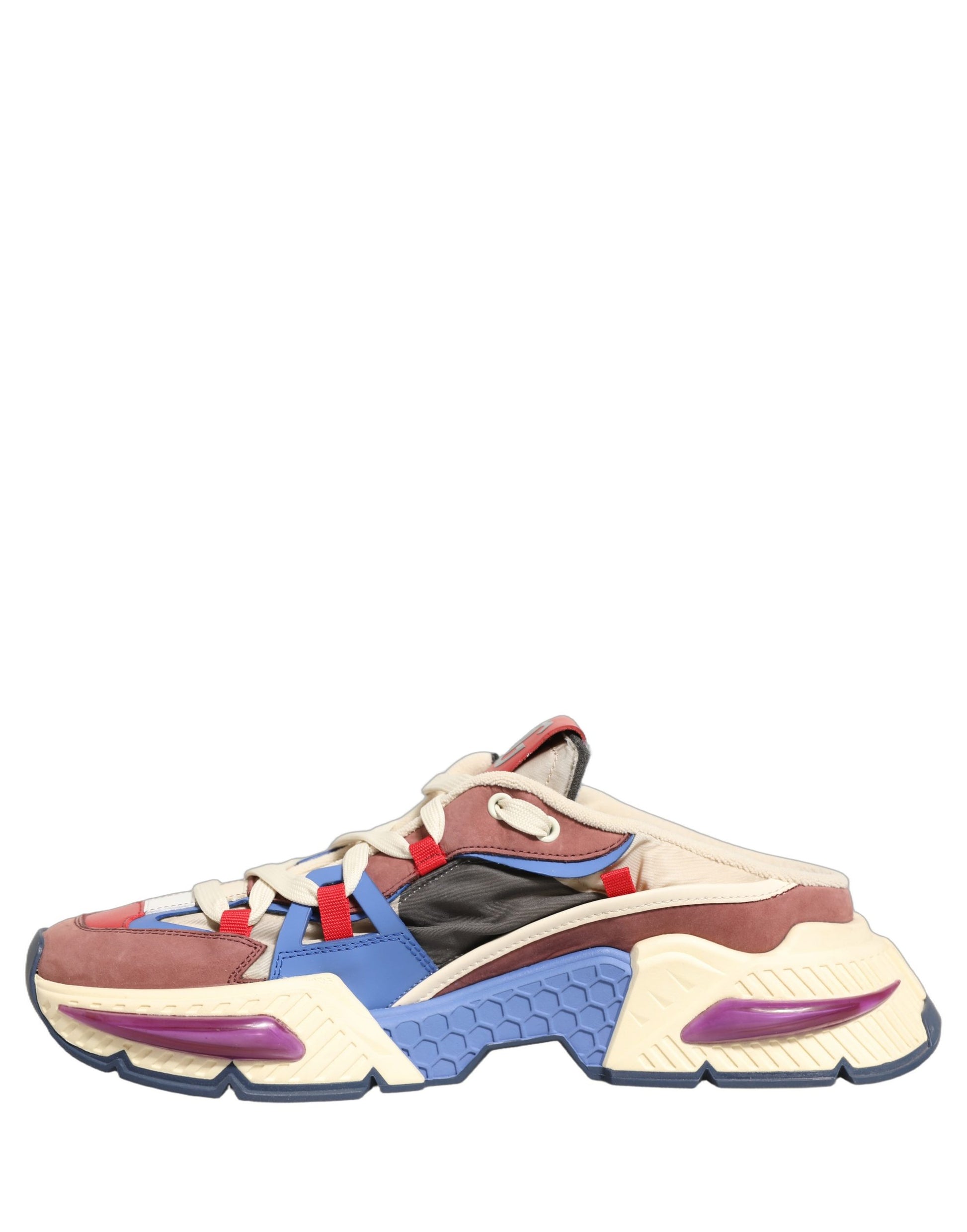 Dolce & Gabbana Multicolor Low Top Airmaster Sneakers Shoes Dolce & Gabbana