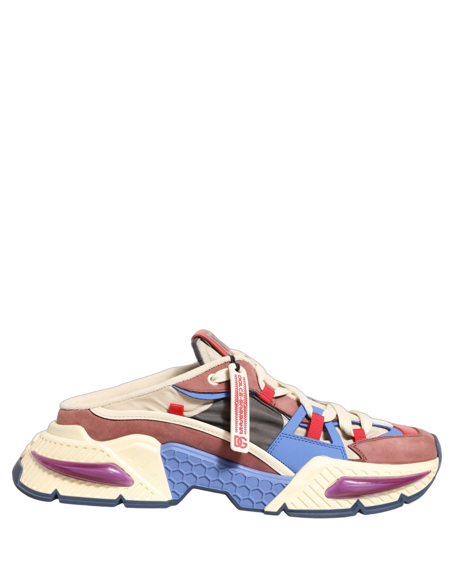 Dolce & Gabbana Multicolor Low Top Airmaster Sneakers Shoes Dolce & Gabbana