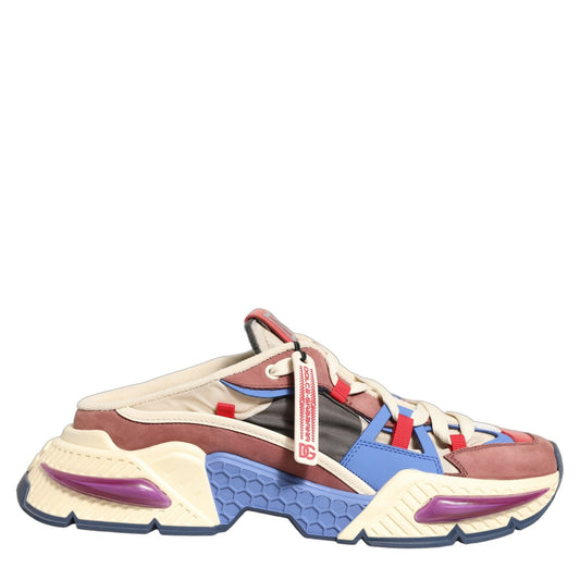 Dolce & Gabbana Multicolor Low Top Airmaster Sneakers Shoes Dolce & Gabbana