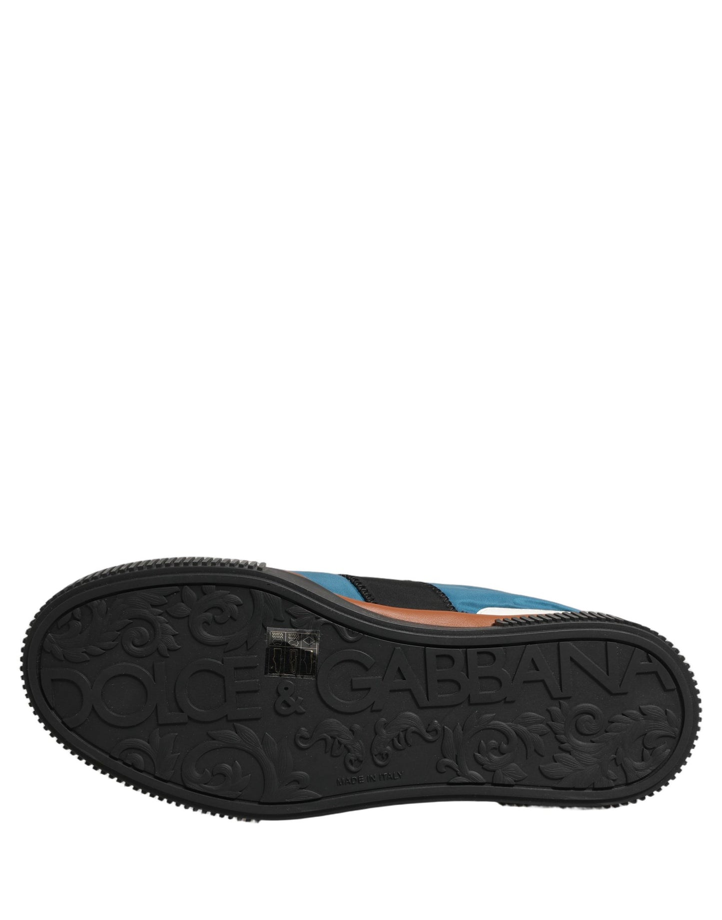 Dolce & Gabbana Multicolor Leather MIAMI Low Top Men Sneakers Shoes Dolce & Gabbana
