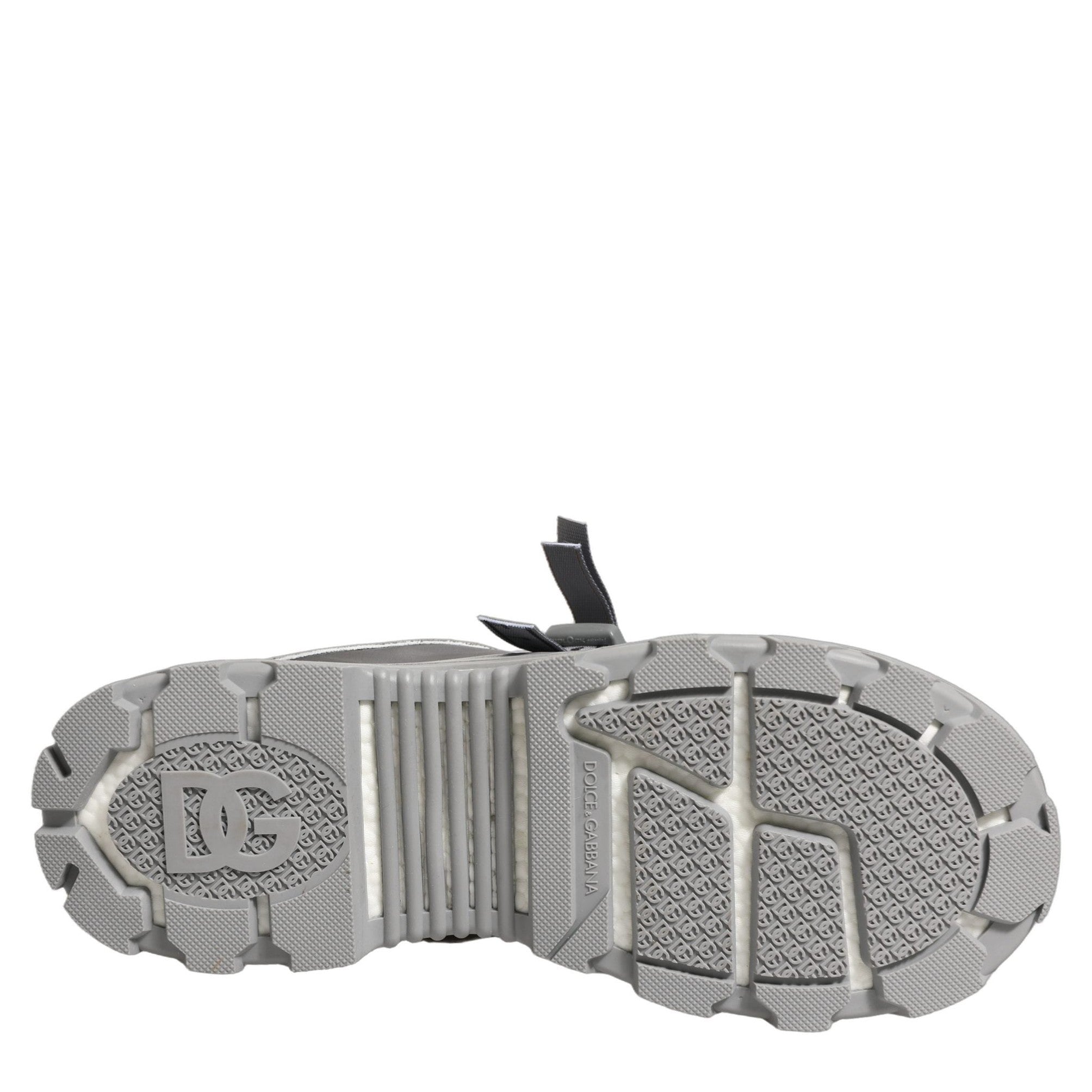 Dolce & Gabbana Gray Airmaster Panelled Low Top Men Sneakers Shoes Dolce & Gabbana