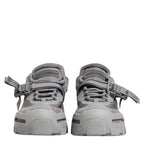 Dolce & Gabbana Gray Airmaster Panelled Low Top Men Sneakers Shoes Dolce & Gabbana