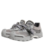 Dolce & Gabbana Gray Airmaster Panelled Low Top Men Sneakers Shoes Dolce & Gabbana