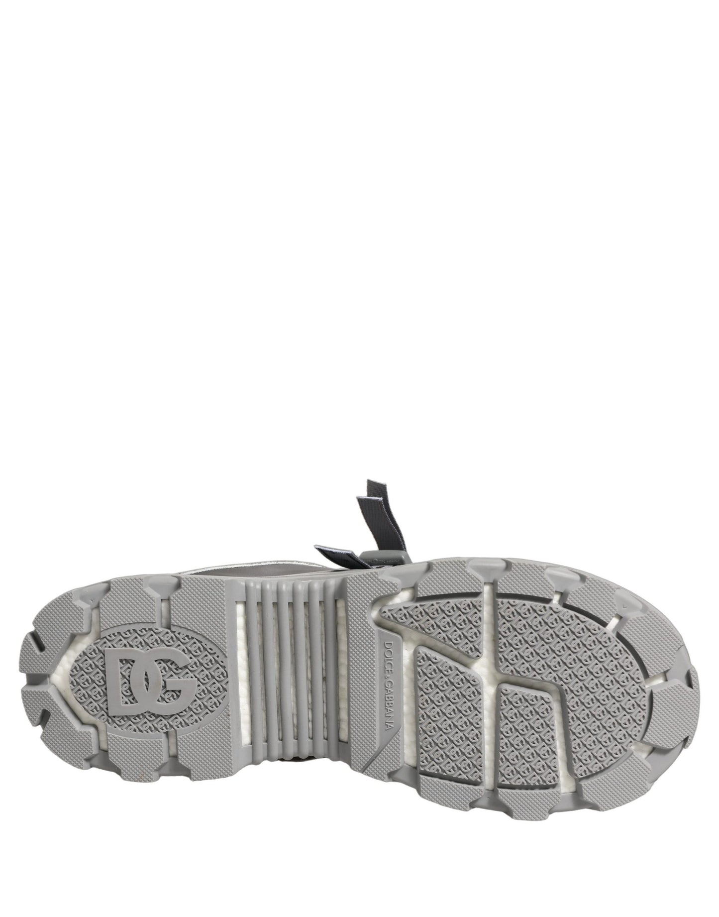 Dolce & Gabbana Gray Airmaster Panelled Low Top Men Sneakers Shoes Dolce & Gabbana