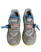 Dolce & Gabbana Gray Airmaster Panelled Low Top Men Sneakers Shoes Dolce & Gabbana