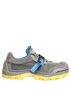 Dolce & Gabbana Gray Airmaster Panelled Low Top Men Sneakers Shoes Dolce & Gabbana