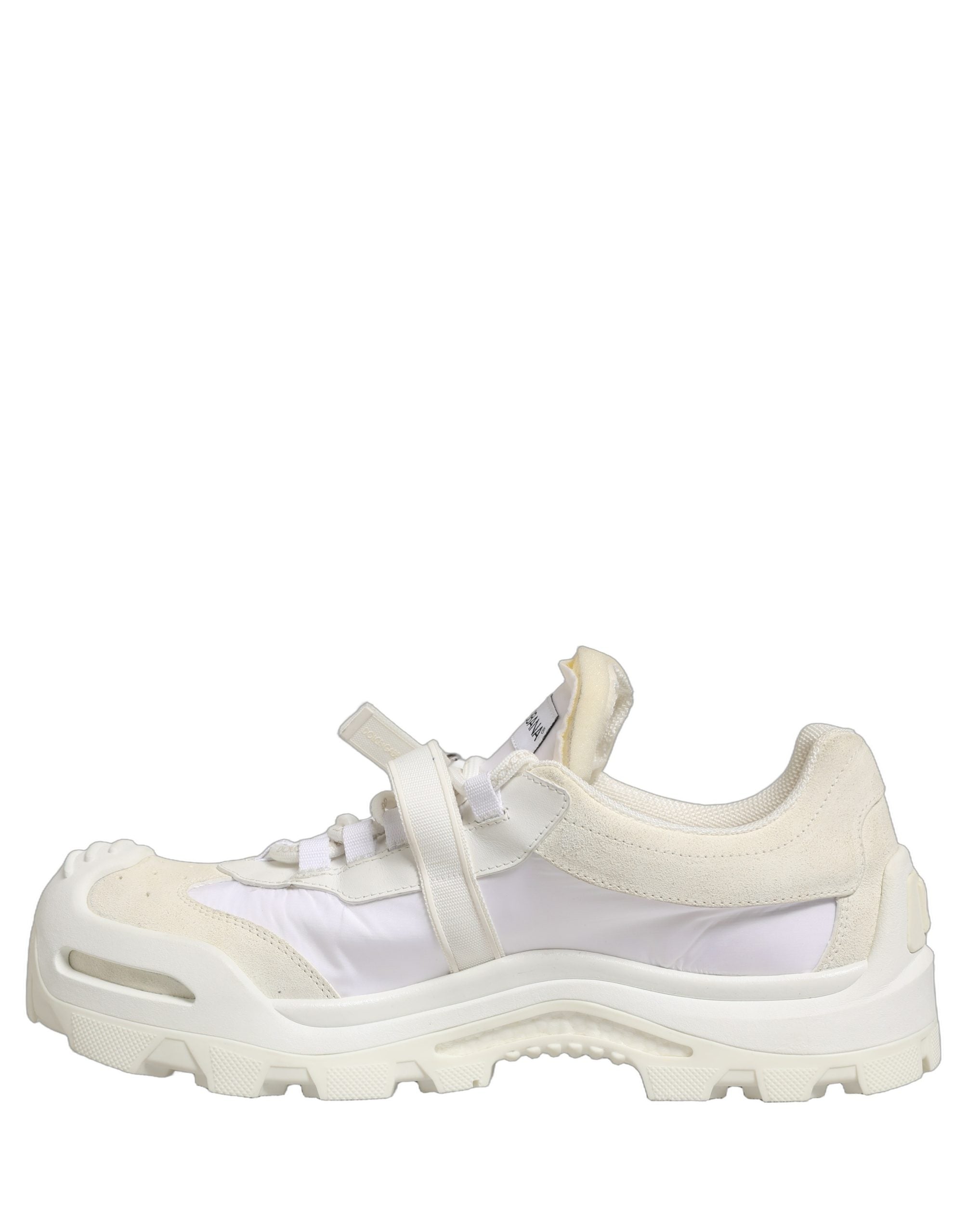 Dolce & Gabbana White Airmaster Panelled Low Top Men Sneakers Shoes Dolce & Gabbana