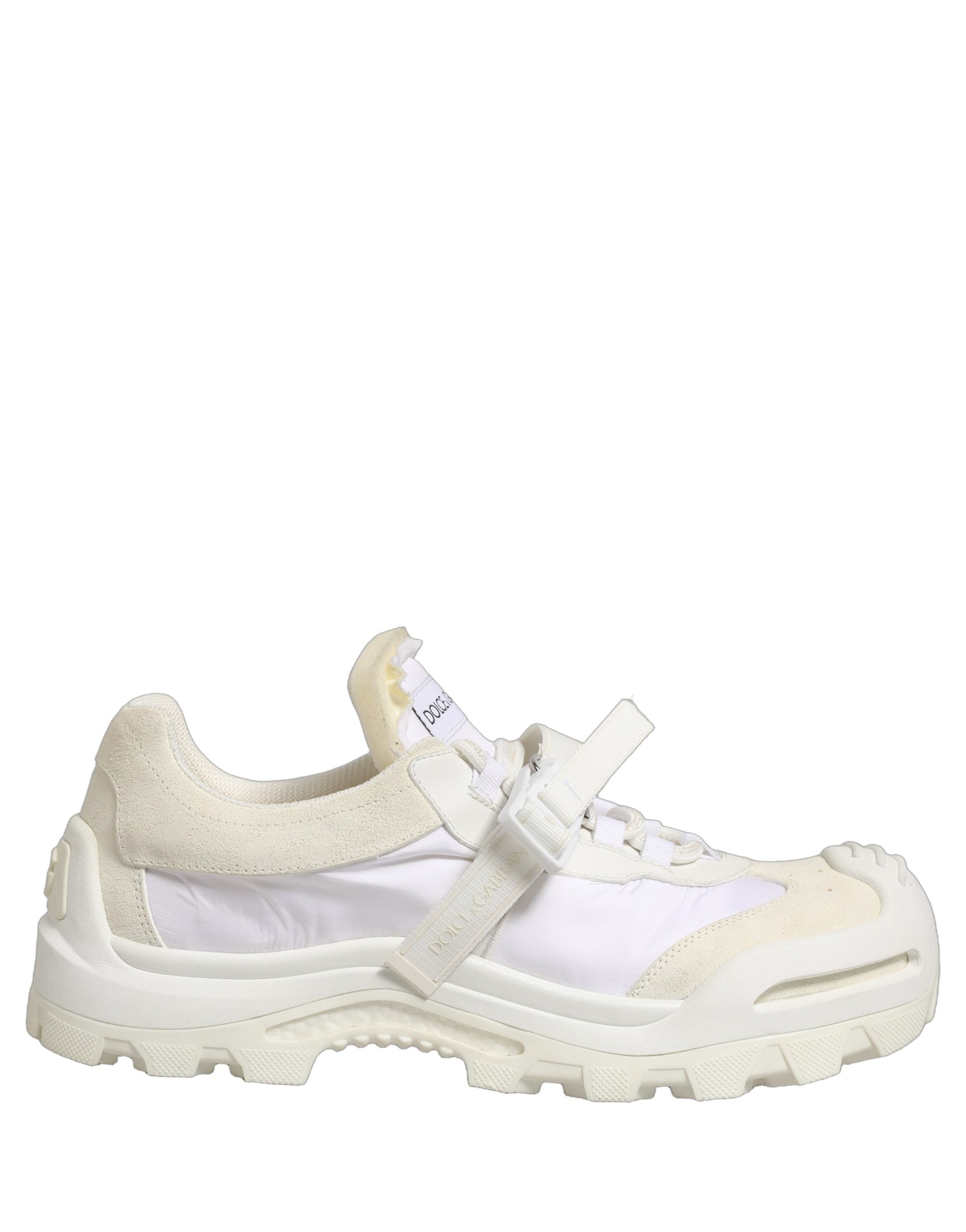 Dolce & Gabbana White Airmaster Panelled Low Top Men Sneakers Shoes Dolce & Gabbana