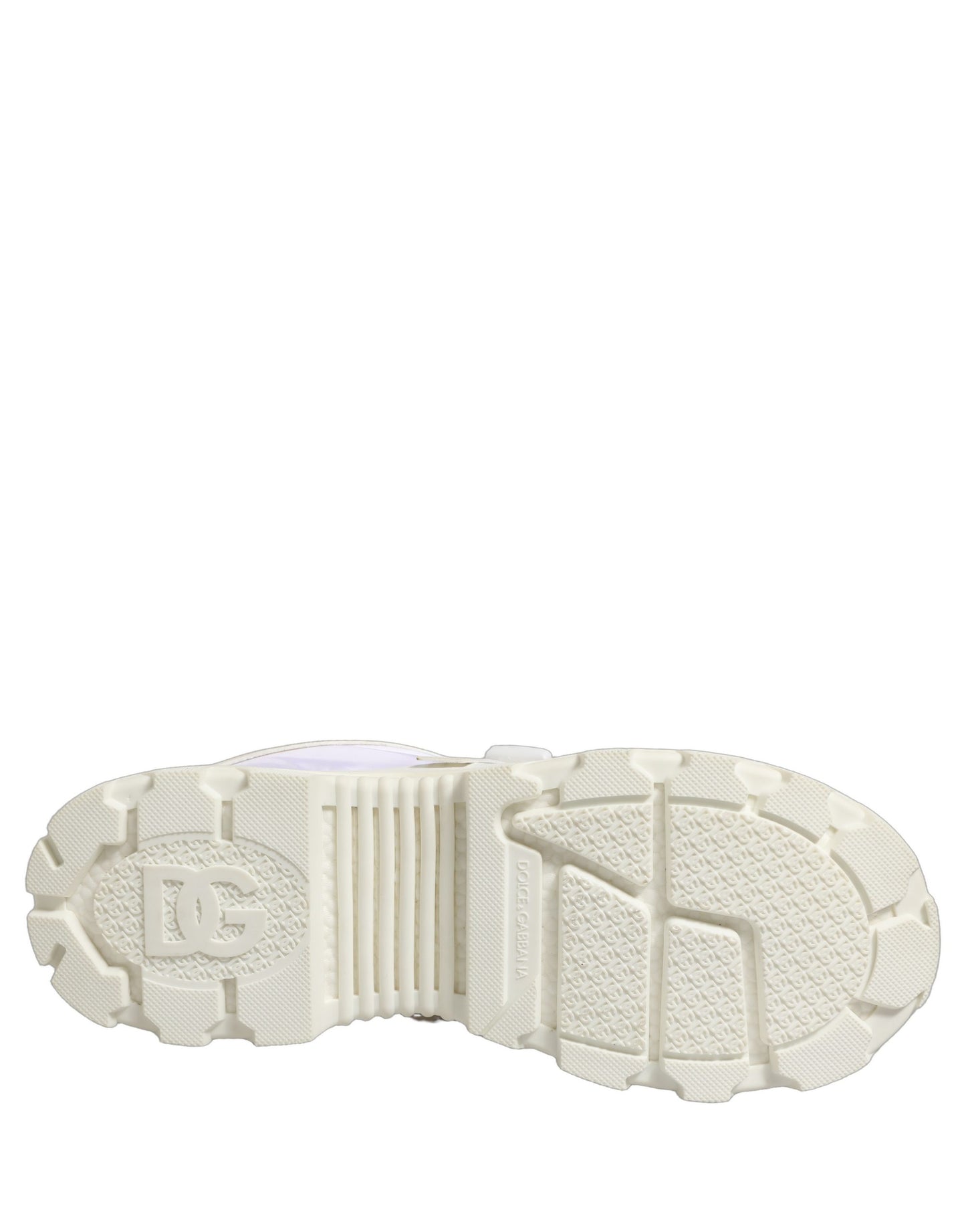 Dolce & Gabbana White Airmaster Panelled Low Top Men Sneakers Shoes Dolce & Gabbana